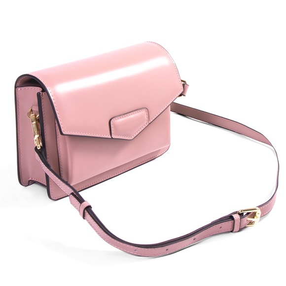 Bobbi 💯LEATHER Crossbody Bag - Dusty Pink - Picture 5 of 8